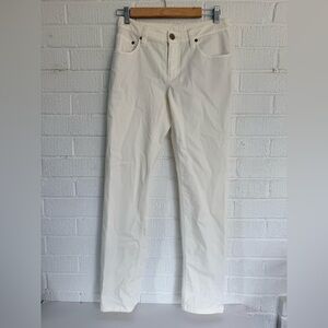Brunello Cucinelli White Straight-Leg Women's Jeans size 2